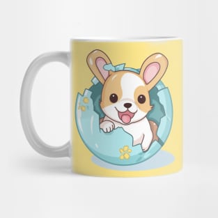 Dog in Egg Mug